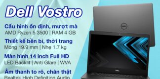 Giới thiệu về dòng laptop dell vostro 3405 hoạt động mượt mà nhất Laptop Dell Vostro 3405
