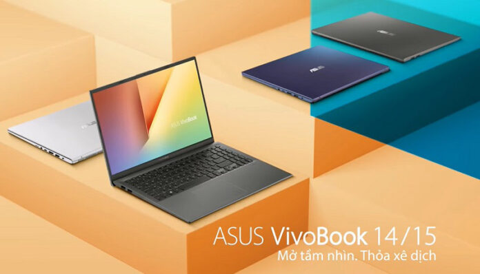 Laptop asus vivobook tầm trung hấp dẫn