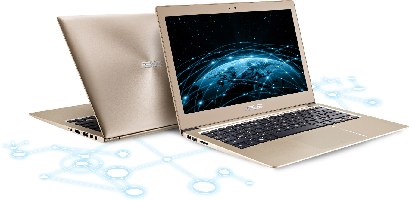 laptop asus zenbook cực kì sang trọng