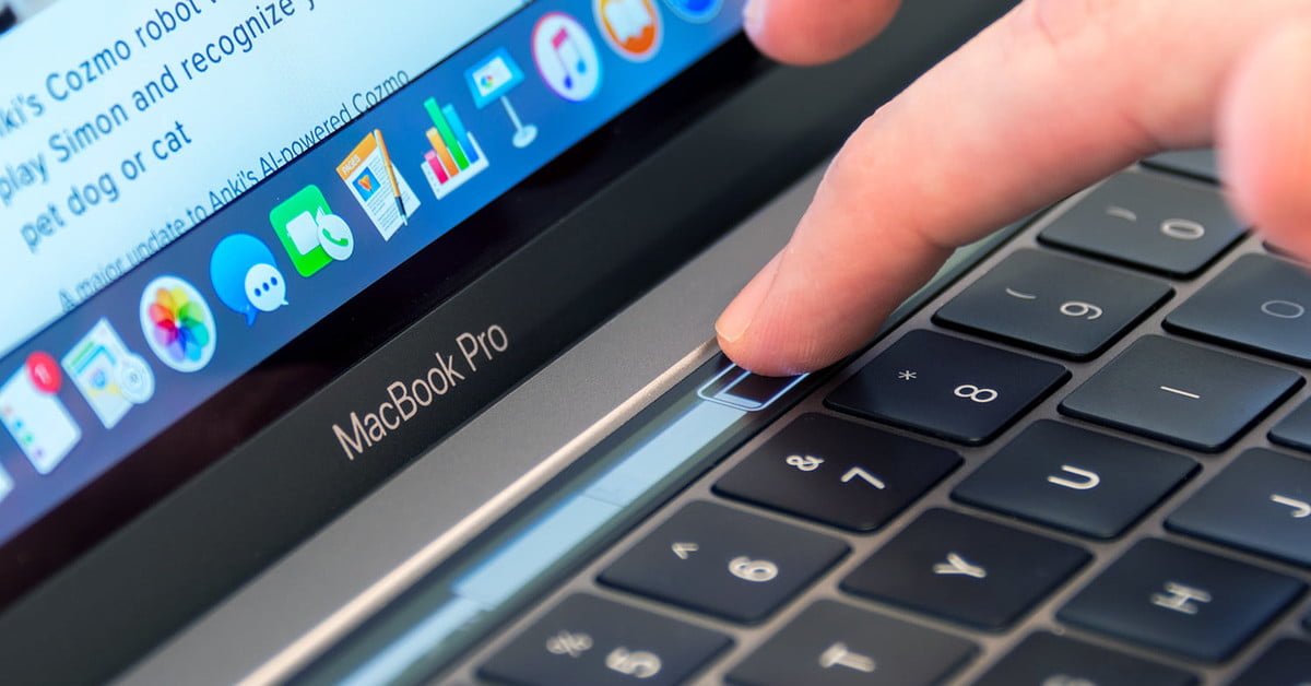 Macbook touch bar